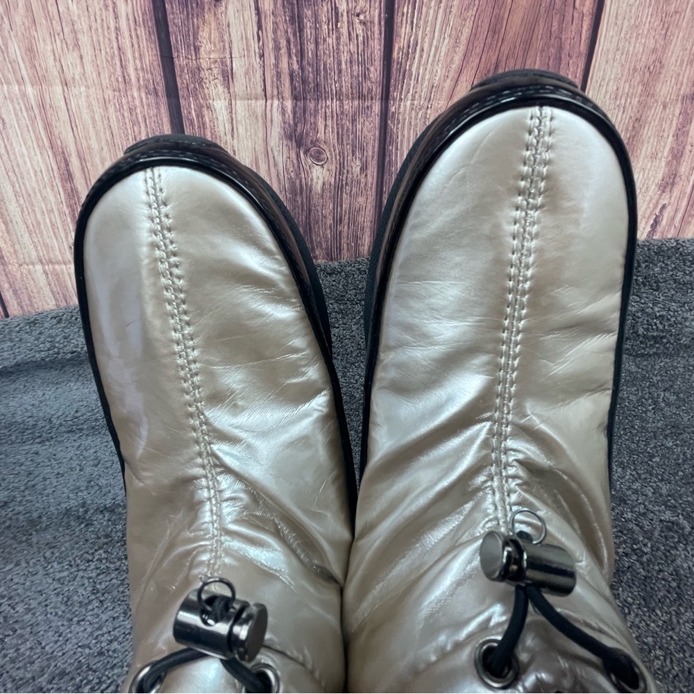 Sporto Tracy pull on waterproof elastic drawstring winter bootie women’s size 9W - Picture 8 of 17